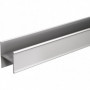 Profil H 19mm - aluminium - Lg 1,8m