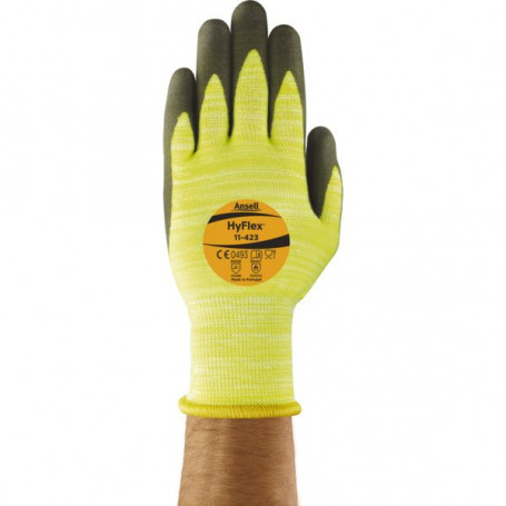 Gant paume enduite PU nitrile Hyflex® 11-423